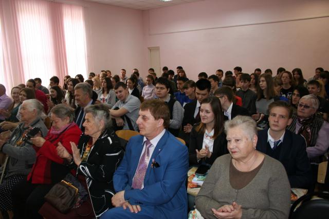 Встреча в школе № 3 г. Чапаевска.